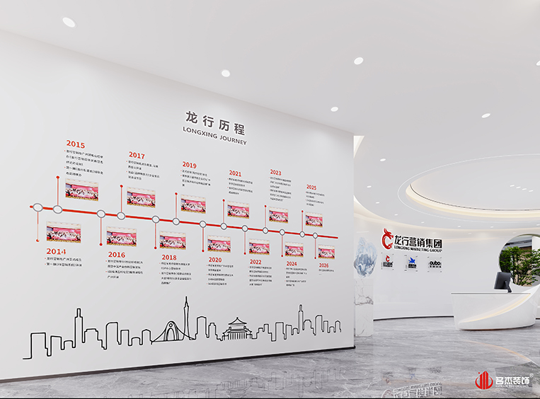 文化墙装修设计学效果